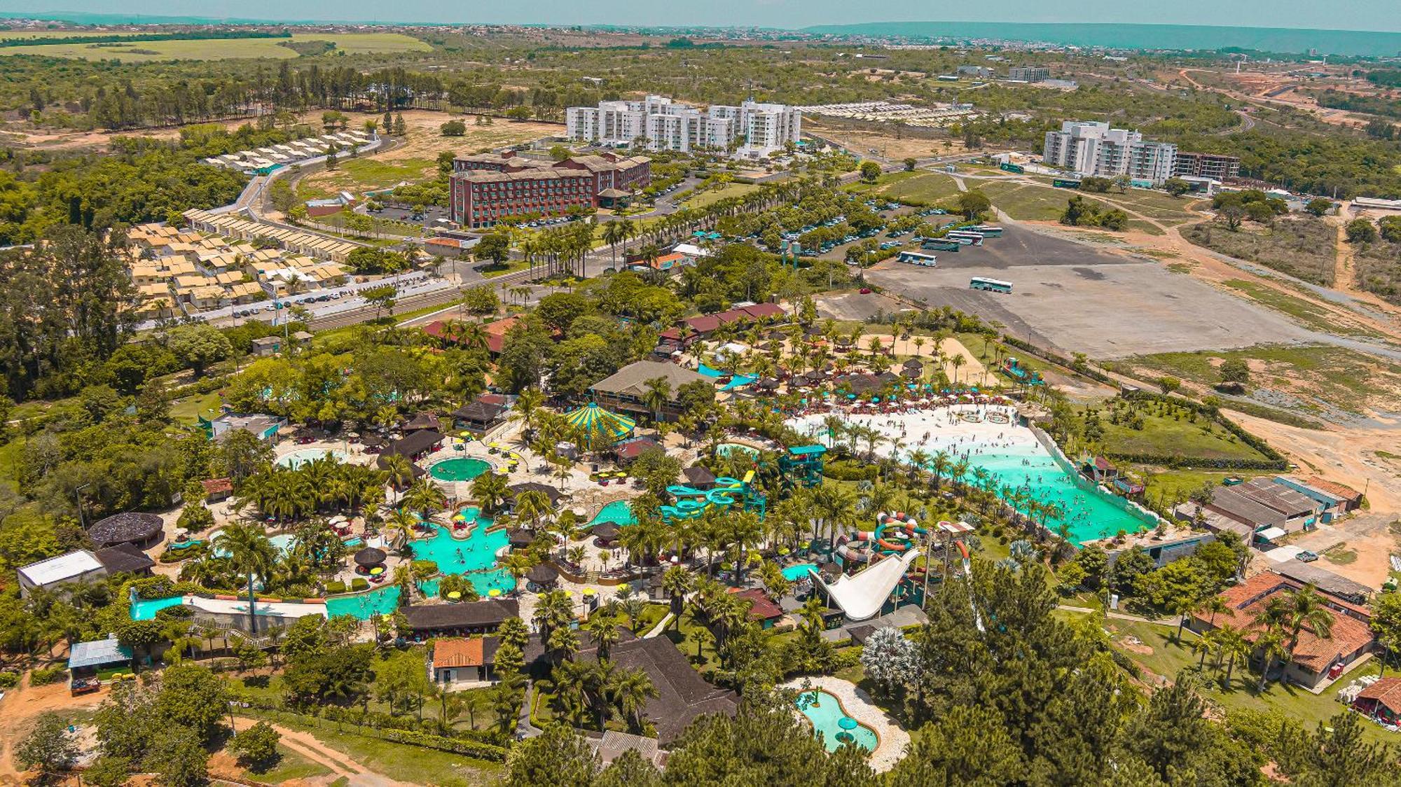 Lagoa Quente Hotel Caldas Novas Exterior foto